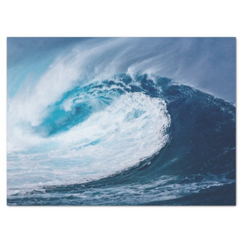 Ocean Surf Wave 17x23  Decoupage Tissue Paper