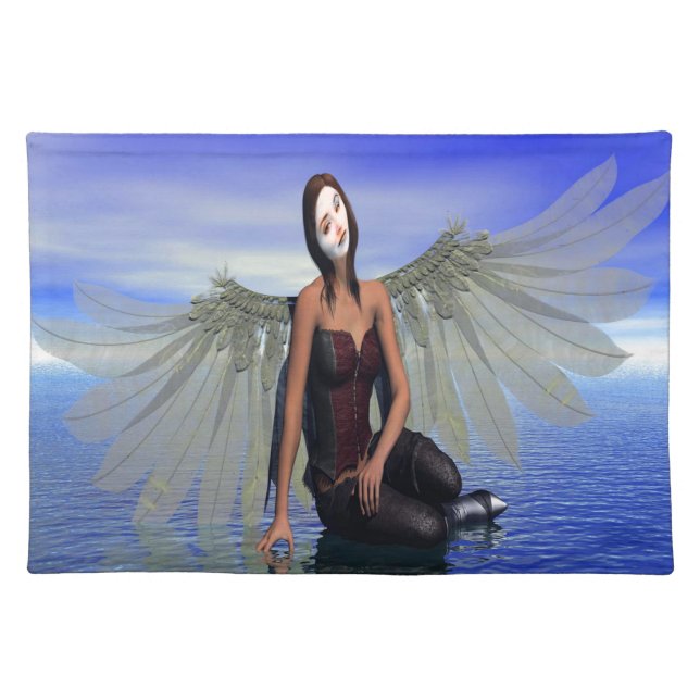 Ocean Tears Cloth Placemat (Front)