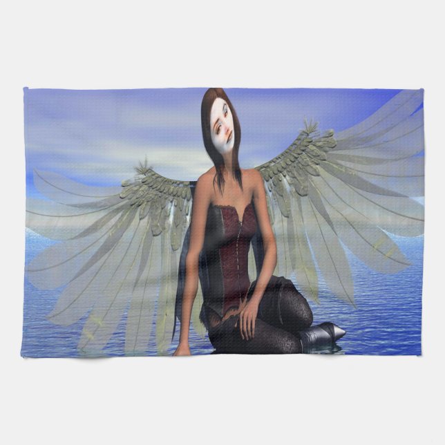 Ocean Tears Kitchen Towel (Horizontal)