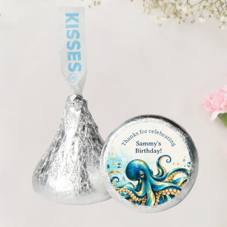 Ocean Theme | Octopus | Birthday Party  Hershey®'s Kisses®