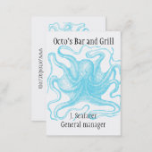 Ocean themed business card (Front/Back)