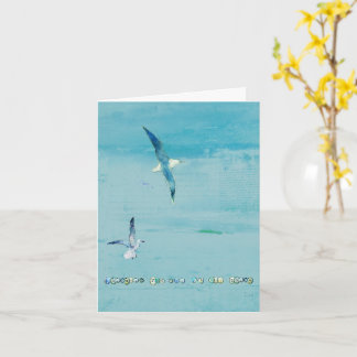 Ocean themed greeting card