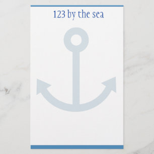 Ocean themed stationary stationery