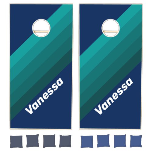 Ocean Tide Stripes with Name