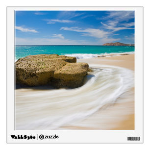 Ocean Tide Swirls On The Beach Wall Decal