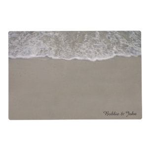 Ocean Tides Wedding Placemat