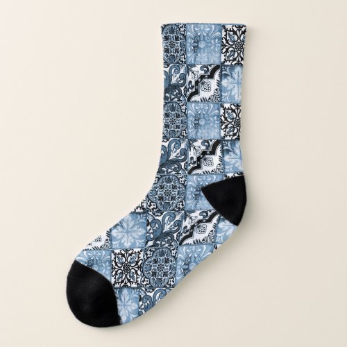 Ocean Tile Socks