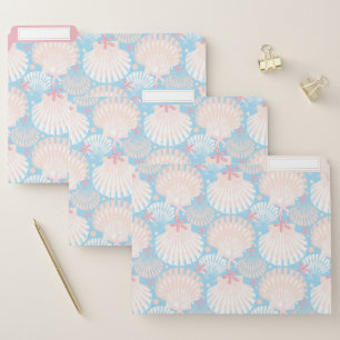Ocean Treasures Blue File Folder