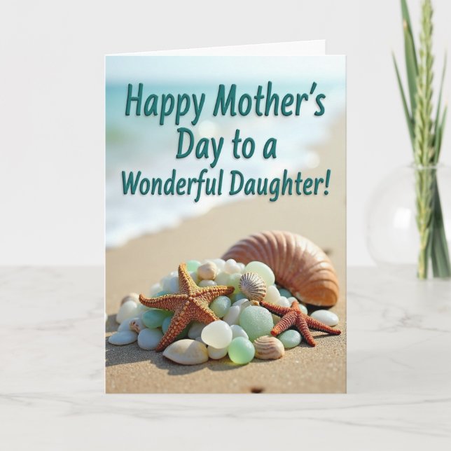 Ocean Treasures Mothers Day Card (Front)