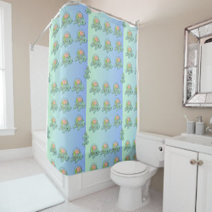 Ocean Turtle Harmony Curtain