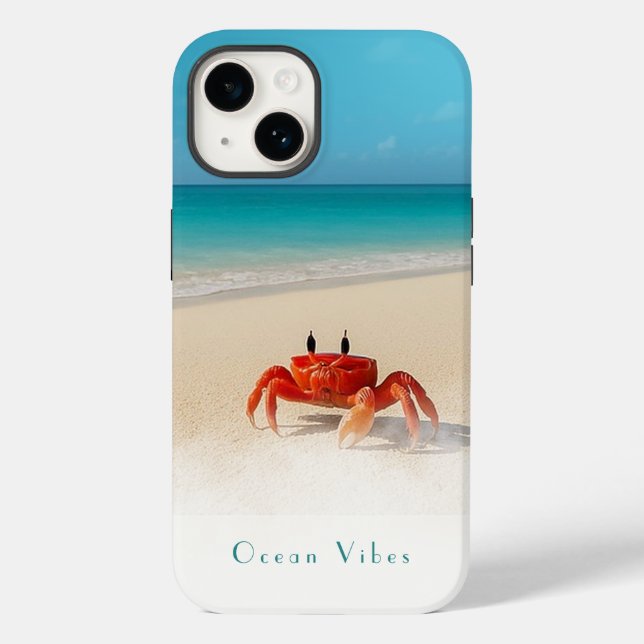 Ocean Vibes — iPhone 14 Tough Case  (Back)