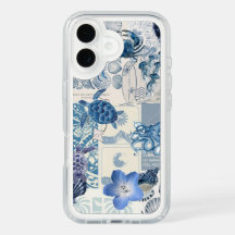 Ocean Vibes iPhone 16 Case – Sea Turtle & Flowers