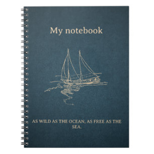 Ocean Vibes Notebook – Beach Journal