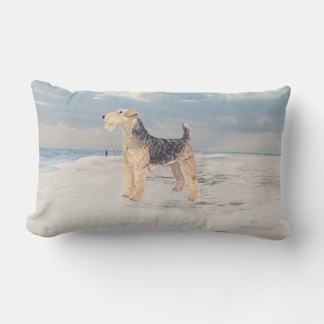 Ocean View Lumbar Pillow (Front)