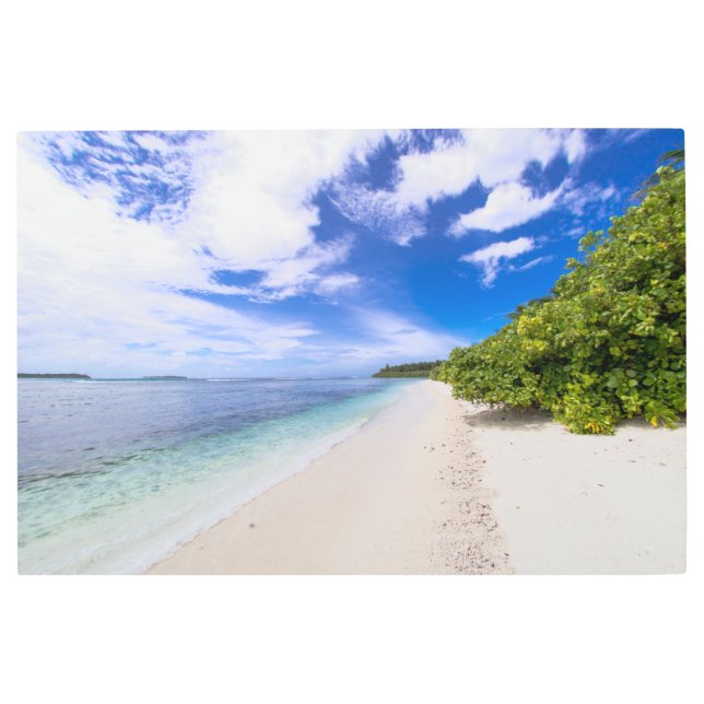 Ocean View Metal Print (Front)