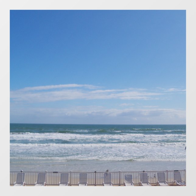 Ocean View on Wall Decal (Front)