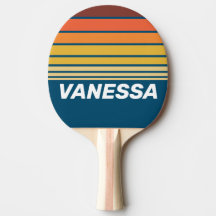 Ocean Vintage Vibe Horizon Striping with Name