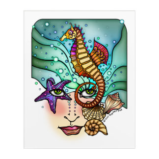 OCEAN VISIONS SEA ACRYLIC WALL ART