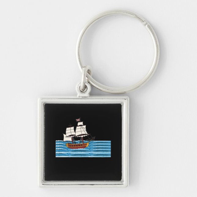 Ocean Voyage Keychain (Front)