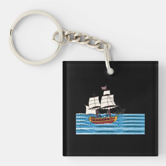 Ocean Voyage Keychain (Front)