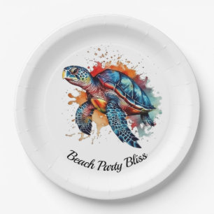 Ocean Wanderer, custom Paper Plates