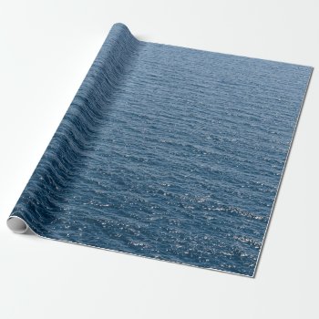 Ocean Water Background Wrapping Paper by bbourdages at Zazzle