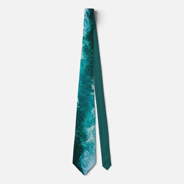 Ocean Water Neck Tie (Front)