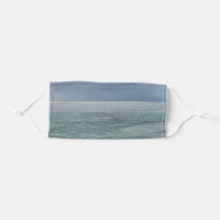 Ocean water picture cloth face mask