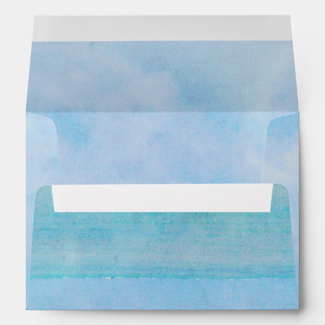 ocean watercolor envelope (Back (Bottom))