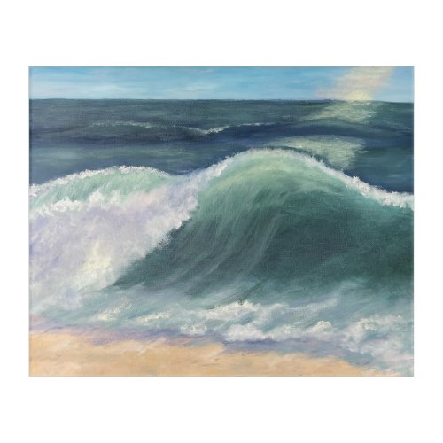 Ocean Wave Acrylic Print