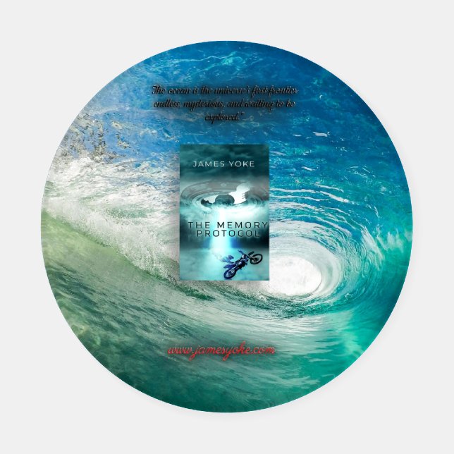 Ocean Wave Book Coaster Set  (Single)