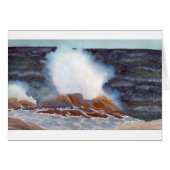 Ocean Wave Card (Front Horizontal)
