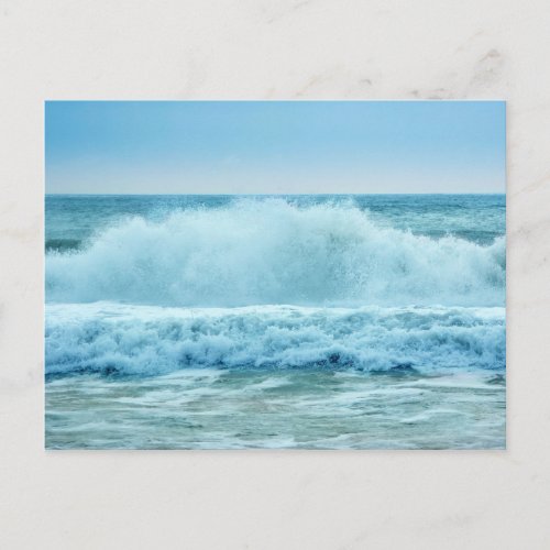Ocean Wave Crashing Postcard