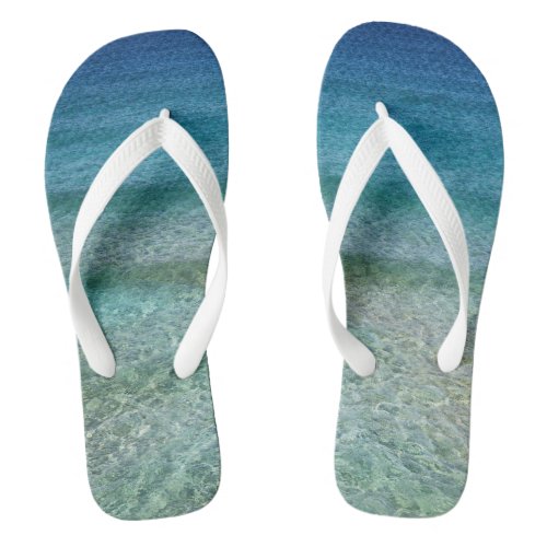 Ocean Wave Flip Flops