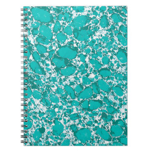 Ocean Wave Marble Notebook