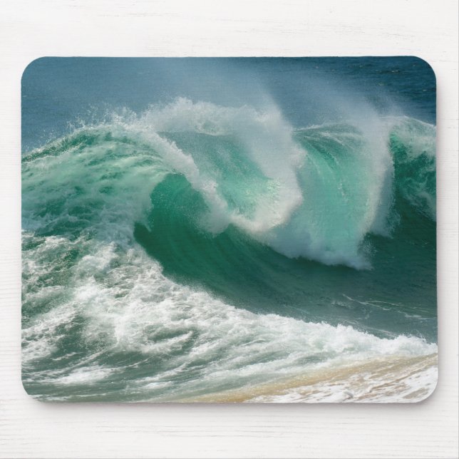 Ocean Wave Mouse Pad (Front)