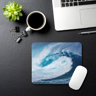 Ocean Wave Mouse Pad