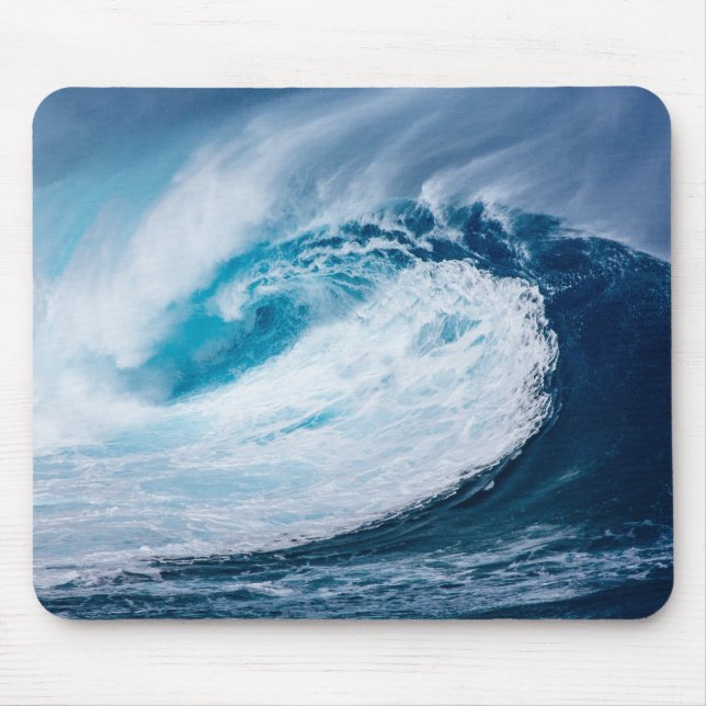 Ocean Wave Mouse Pad (Front)