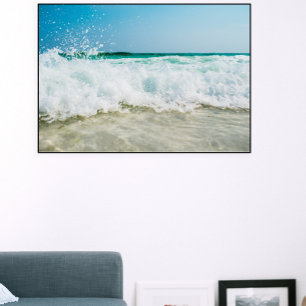 Ocean Wave Serenity – Coastal Wall Art Poster