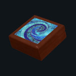 Ocean Wave Spiral mosaic art Gift Box<br><div class="desc">Ocean Wave Spiral mosaic art</div>