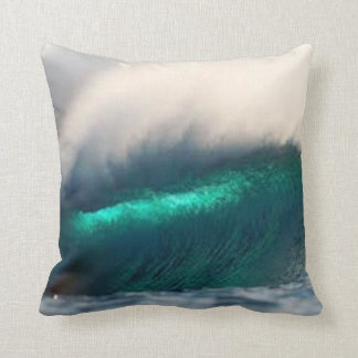 ocean wave - throw pillow