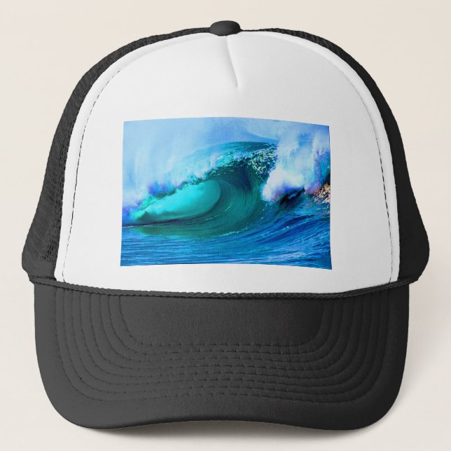 Ocean Wave Trucker Hat (Front)