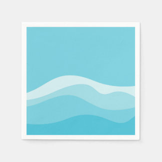 Ocean Wave Wedding Collection Napkins