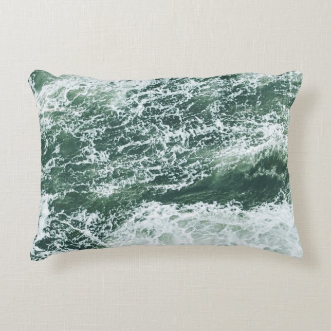 OCEAN WAVES ACCENT PILLOW (Front)