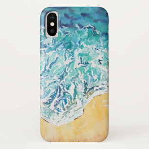 Ocean Waves at the Beach iPhone X Case