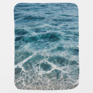 Ocean Waves Baby Blanket