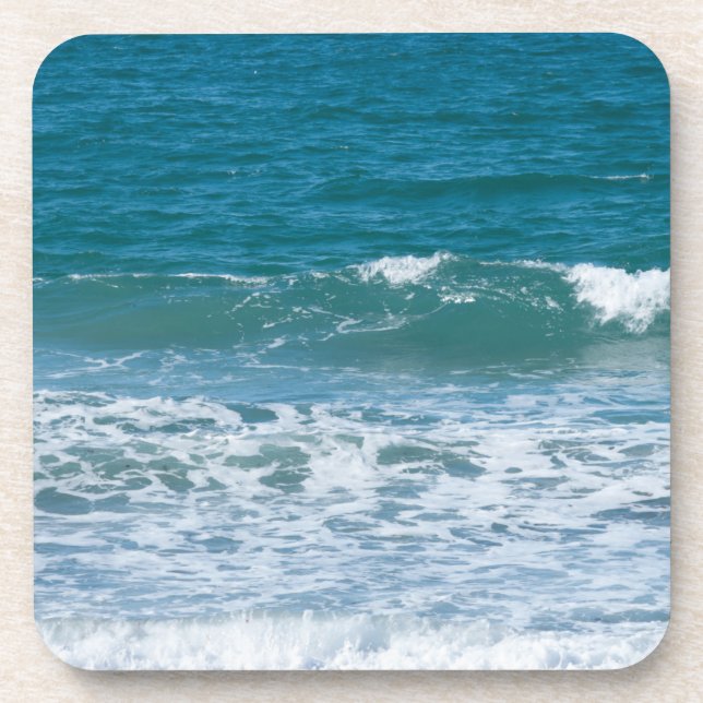 Ocean Waves Beverage Coaster (Front)