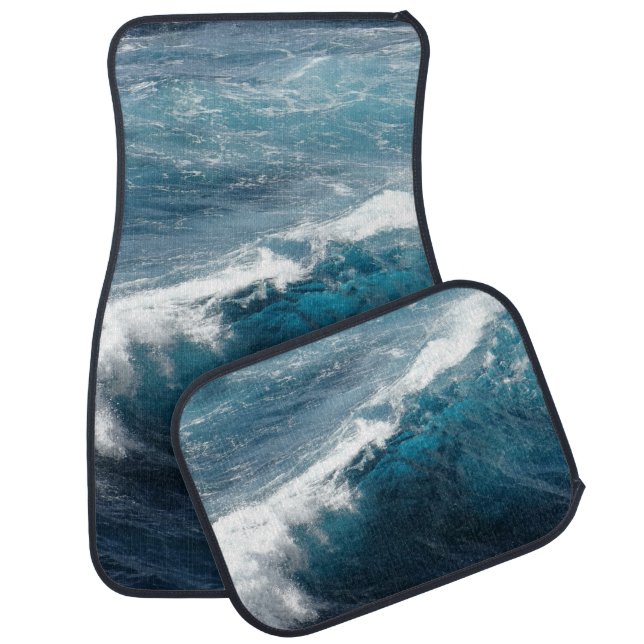 Ocean Waves Car Mat (Set)