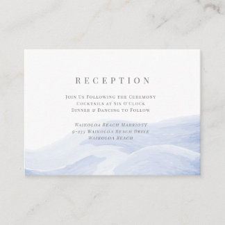 Ocean Waves - Details Enclosure Card