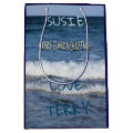 Ocean Waves Holiday Blessing Medium Gift Bag | Zazzle